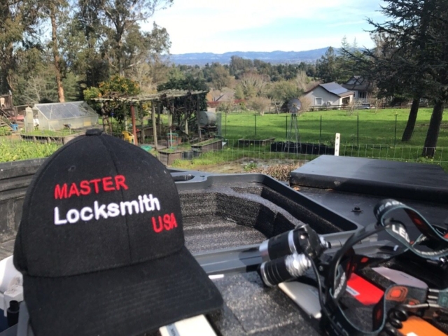 Master Locksmith Hat and Equipment